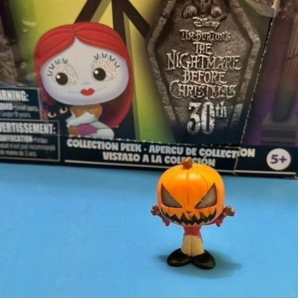 Disney The Nightmare Before Christmas Action Figure - Orange and Black